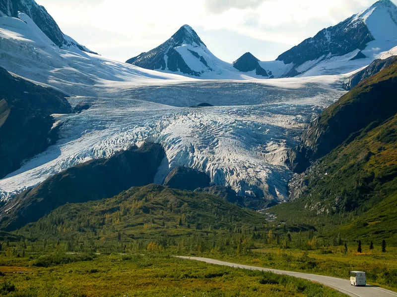 Alaska Discovery Road Trip with Alaska Railroad | Worthington Glacier 