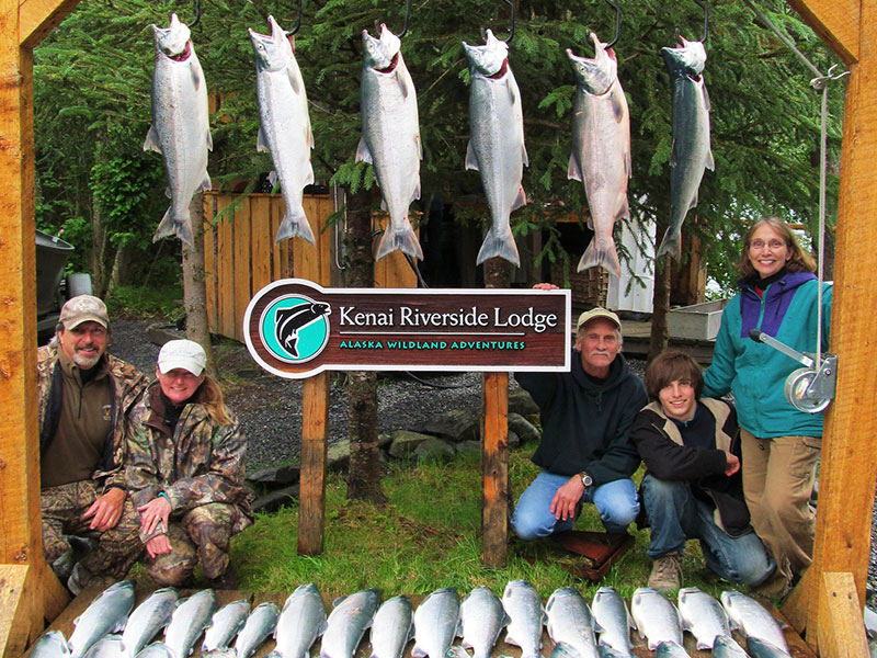 Amazing Day on the Kenai. 18 Salmon with 7 fishing. Three boys, ages 6, 7  and 9. - Picture of Spirit of the Kenai Alaska Fishing Adventures, Soldotna  - Tripadvisor